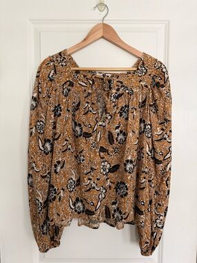 Ulla Johnson Issa Blouse in Amber